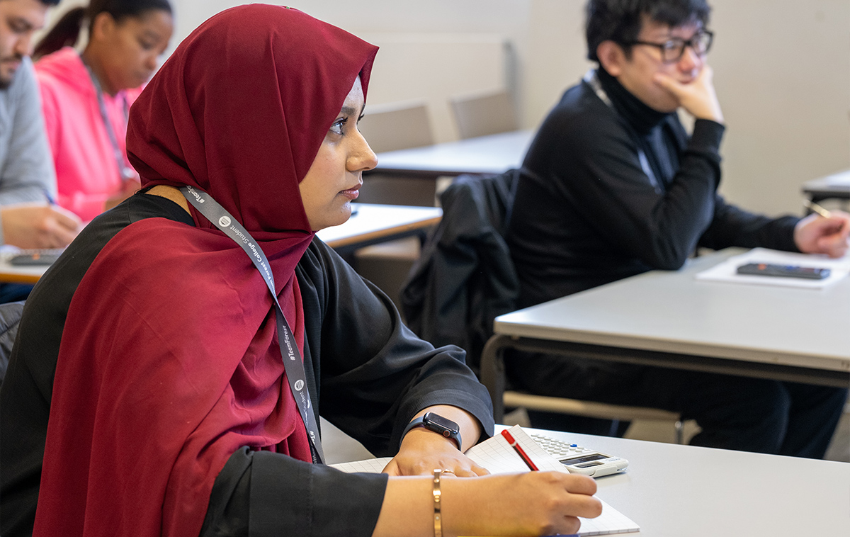 ESOL learner in the classroom