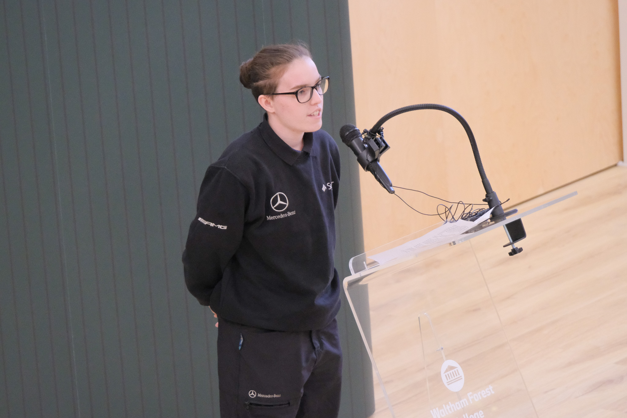 former student tilly mercedes apprenticeship