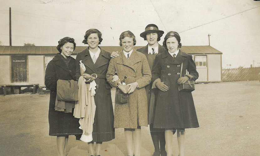 Patricia Heath on Isle of Man, 1941. patricia heath isle of man 1941