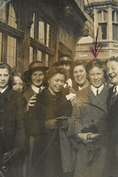 Patricia Heath with friends. patricia heath with friends